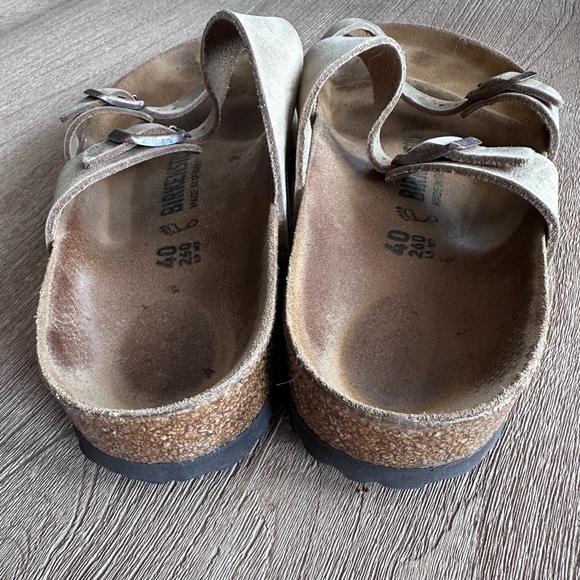 Birkenstock Mayari Crisscross Sandal Oiled Leather Regular/Wide W's 9/9.5 EU 40 - Picture 7 of 14